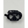 Outlet Maska do nurkowania okulary Cressi Sirena czarny pojedyncza soczewka