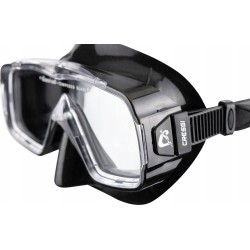 Outlet Maska do nurkowania okulary Cressi Sirena czarny pojedyncza soczewka