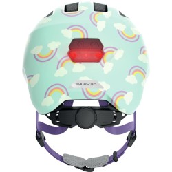 Kask rowerowy Abus SMILEY 3.0 LED blue rainbow M