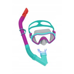 Outlet Zestaw Do Nurkowania Różowy Bestway 25046 regulowany dopasowany