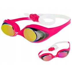 Outlet Okulary pływackie dla dzieci Arena Spider Junior Mirror elasatyczne