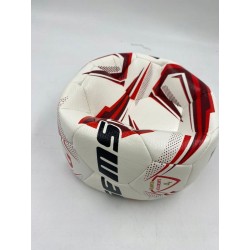 GEMS UN07-0312 Olimpico Academy piłka nożna biało-czerwona rozmiar 4 OPIS