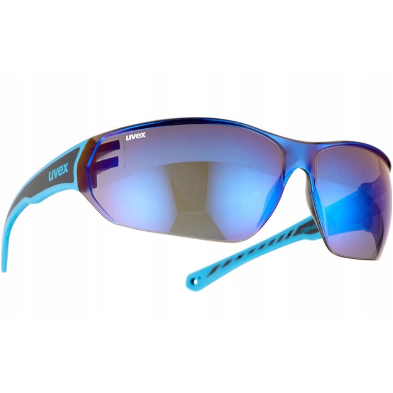 Outlet Okulary przeciwsłoneczne sportowe Uvex Sportstyle 204 niebieskieOPIS