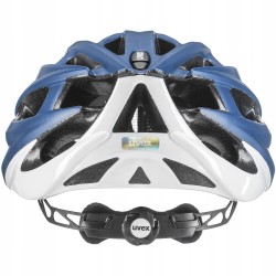 Outlet Kask rowerowy UVEX Oversize Blue-white matt 61-65 cm (0817)