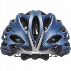 Outlet Kask rowerowy UVEX Oversize Blue-white matt 61-65 cm (0817)