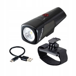 SIGMA - Buster 800 HL światło na kask rowerowy z pięcioma profilami OPIS