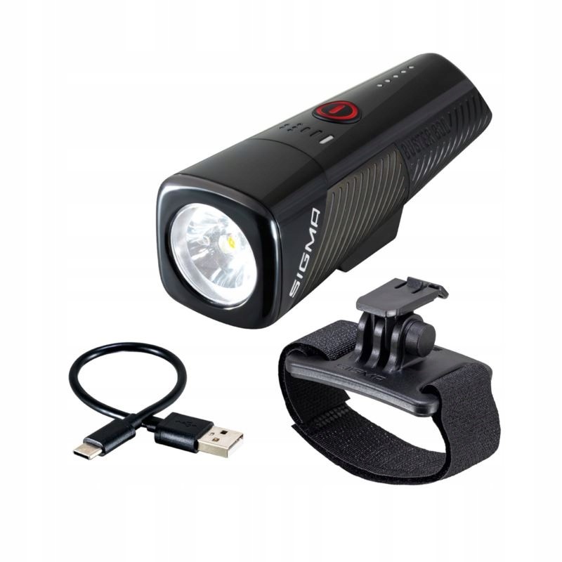 SIGMA - Buster 800 HL światło na kask rowerowy z pięcioma profilami OPIS