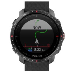 Outlet Zegarek sportowy Polar Grit X Pro czarny bluetooth szafirowe szkło