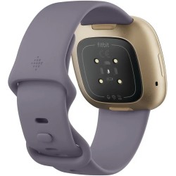 USZKODZONY Smartwatch Fitbit Versa 3 złoty Bluetooth pulsometr krokomierz