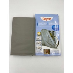 Pokrowiec na rower Rayen 6332 szary rozmiar 190 x 115cm chroni przed wodą