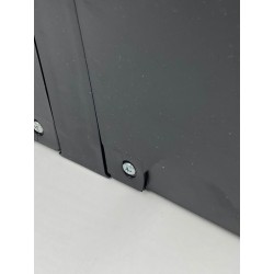 Outlet Rower treningowy mechaniczny poziomy Uten X1460-B czarny OPIS