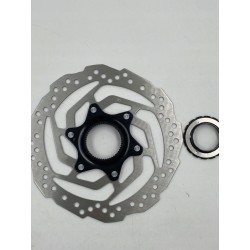 Outlet Shimano SMRT10S2 Tarcza Hamulcowa do roweru 160 mm srebrna