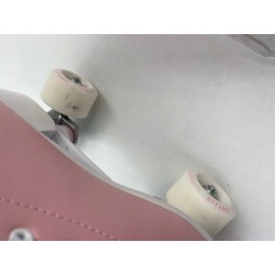 Outlet ATTABO Damskie wrotki Serena rozmiar 41 różowe z kołami 82A OPIS