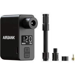 Mini pompka rowerowa AIRBANK z manometrem POCKET PRO maks. 120 PSI