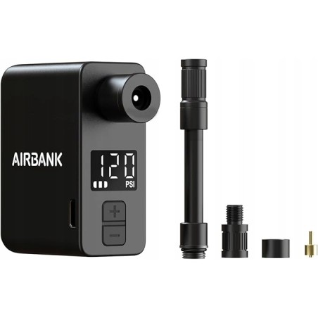 Mini pompka rowerowa AIRBANK z manometrem POCKET PRO maks. 120 PSI