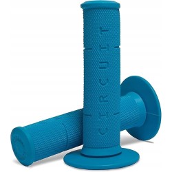 CircuitEquipment Gumowe Uchwyty do kierownicy w kolorze niebieskim