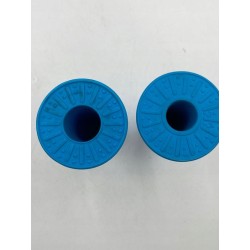 CircuitEquipment Gumowe Uchwyty do kierownicy w kolorze niebieskim