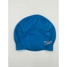 OUTLET CZEPEK PŁYWACKI SILIKONOWY SPEEDO MOULDED SILC CAP AU BLUE/CHROME