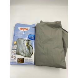 Pokrowiec na rower Rayen 6332szary rozmiar 190x115cm chroni przed wodą OPIS