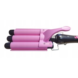 Ceramiczna lokówka YICAIZI regulacja temperatury szybkie nagrzewanie różowa