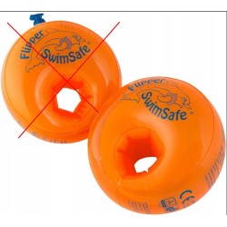 Outlet Rękawek do pływania Flipper Swim Safe dziecięce pianka PE OPIS