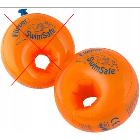 Outlet Rękawek do pływania Flipper Swim Safe dziecięce pianka PE OPIS