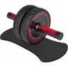 Kółko roller do ćwiczeń mięśni brzucha Trenażer brzucha z nakolannikamiOPIS