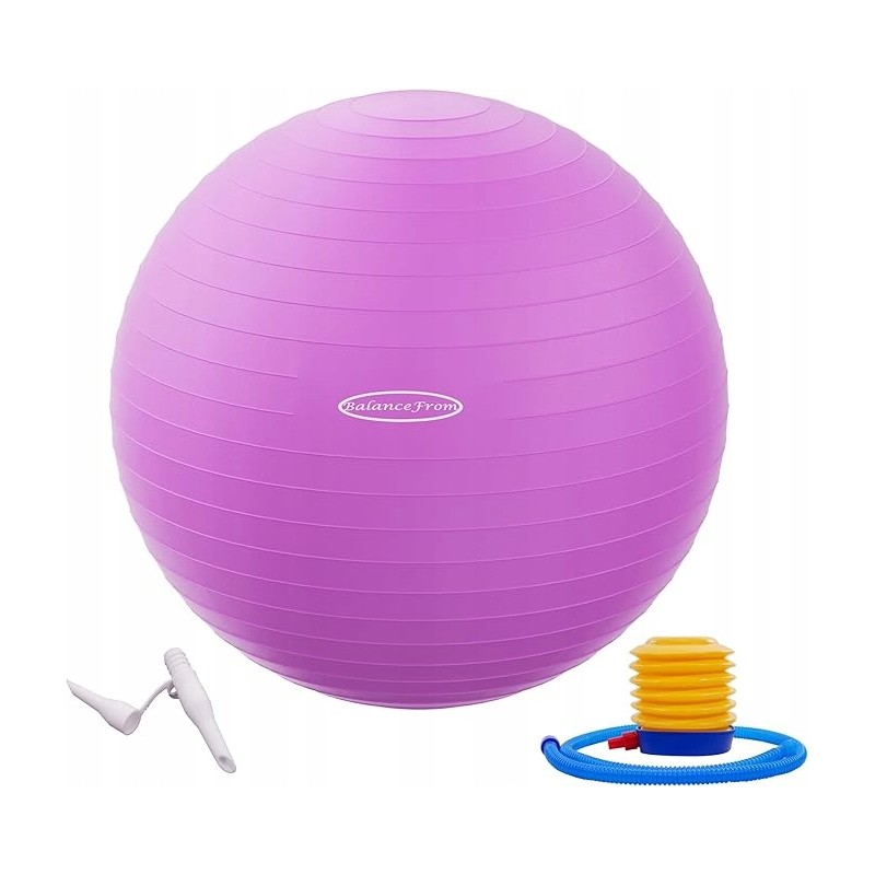 Outlet Piłka do ćwiczeń BalanceFrom odporna na pękanie i poślizg OPIS Outlet Piłka do ćwiczeń BalanceFrom odporna na pękanie i poślizg OPIS