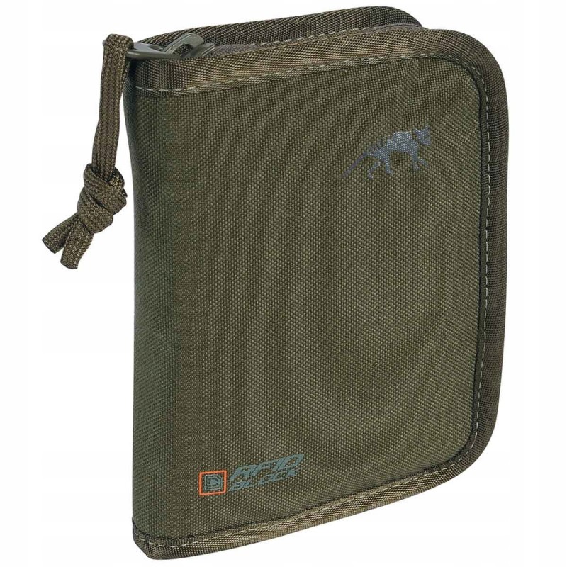 Tasmanian Tiger portfel oliwkowy z kieszeniami Protective Sleeve WalletOPIS Tasmanian Tiger portfel oliwkowy z kieszeniami Protective Sleeve WalletOPIS