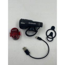 Outlet Oświetlenie rowerowe Sigma Sport Aura 45 Nugget II 45 lm bateria