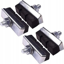 Cyclingcolors 4 x Klocki hamulcowe do roweru szosowego MTB 40 mm