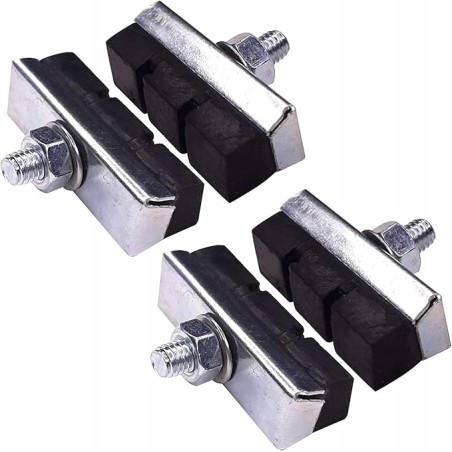 Cyclingcolors 4 x Klocki hamulcowe do roweru szosowego MTB 40 mm