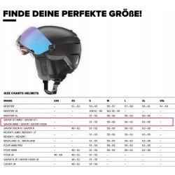 Kask narciarski Atomic Savor Visor Stereo, r. M 55-59 cm, czarny