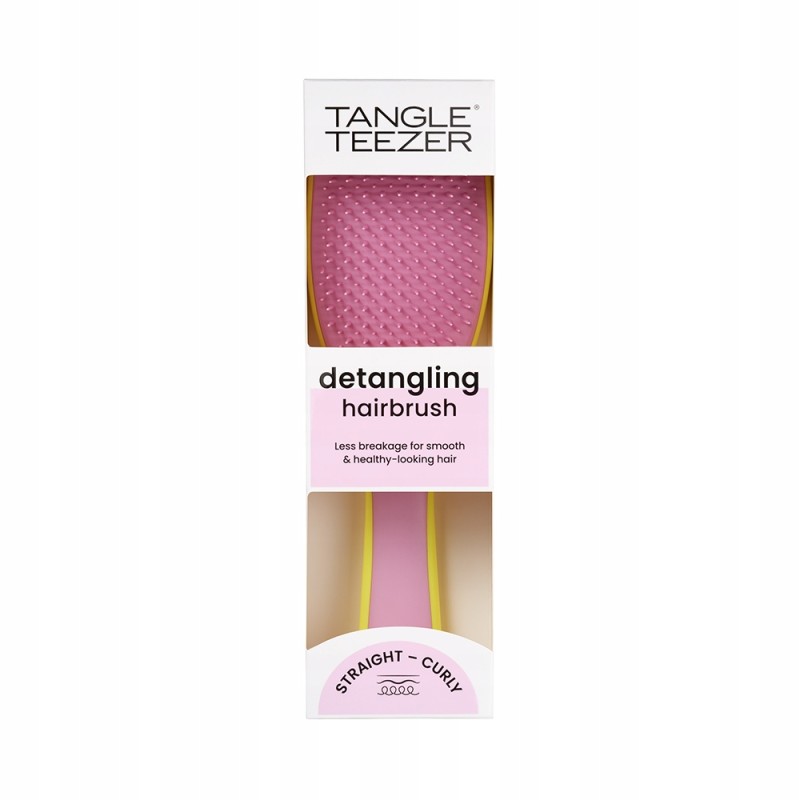 TANGLE TEEZER SZCZOTKA DO WŁOSÓW ULTIMATE DETANGLER Hyper Yellow & Rosebud TANGLE TEEZER SZCZOTKA DO WŁOSÓW ULTIMATE DETANGLER Hyper Yellow & Rosebud