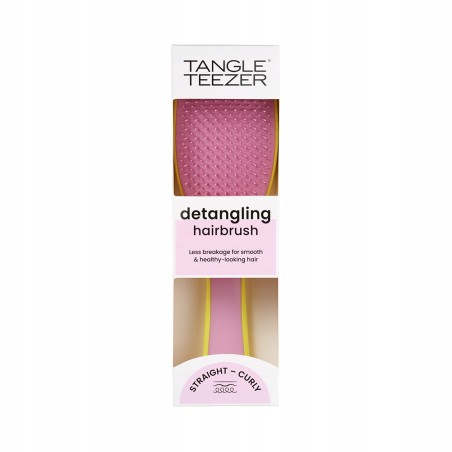 TANGLE TEEZER SZCZOTKA DO WŁOSÓW ULTIMATE DETANGLER Hyper Yellow & Rosebud