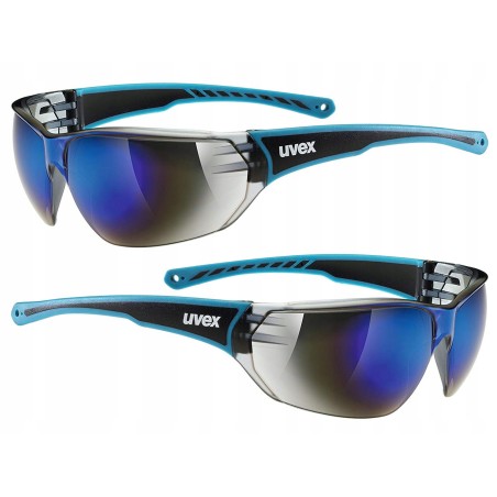 Outlet Okulary przeciwsłoneczne sportowe Uvex Sportstyle204 niebieskie OPIS