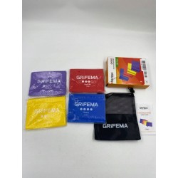 Outlet GRIFEMA GA5002 zestaw 4 taśm fitness do ćwiczeń z 4 poziomami oporu