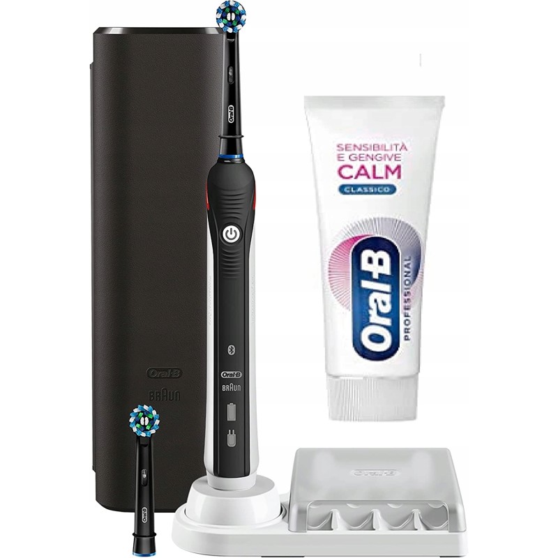 USZKODZONY Szczoteczka elektryczna Oral-B Smart 4 4500 czarna USZKODZONY Szczoteczka elektryczna Oral-B Smart 4 4500 czarna