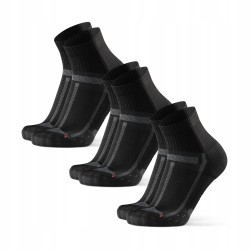 Outlet Danish Endurance 3 pary Skarpetki czarny r. 43-47 oddychające