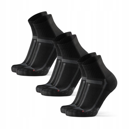 Outlet Danish Endurance 3 pary Skarpetki czarny r. 43-47 oddychające
