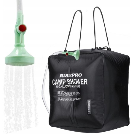 Outlet Risepro prysznic solarny 40L zaawansowana głowica prysznicowa PCV