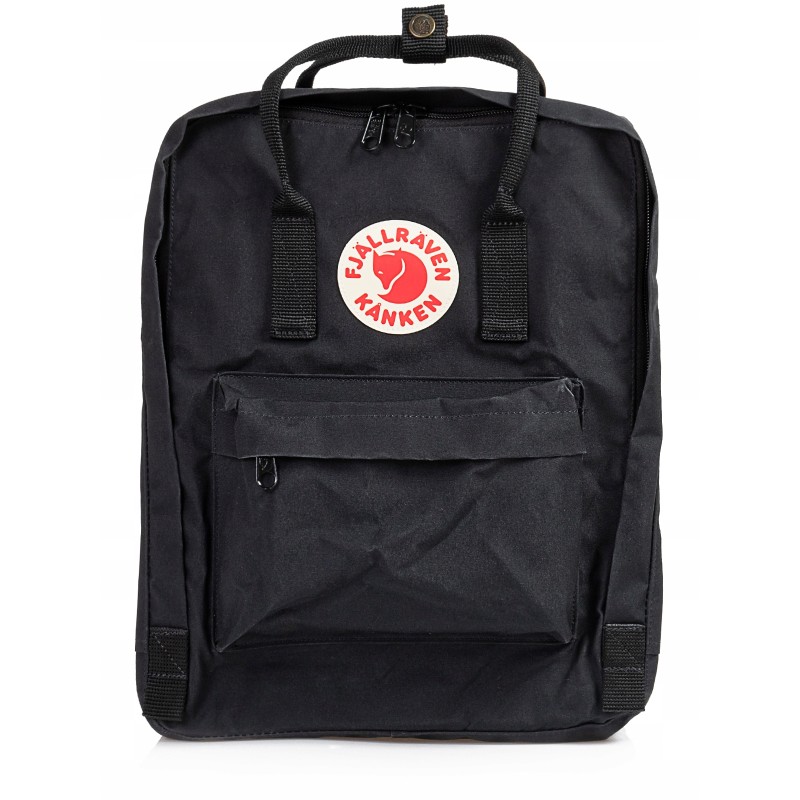 Outlet Plecak Fjallraven Kanken Classic Pack czarny pojemny wytrzymały OPIS
