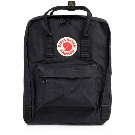 Outlet Plecak Fjallraven Kanken Classic Pack czarny pojemny wytrzymały OPIS