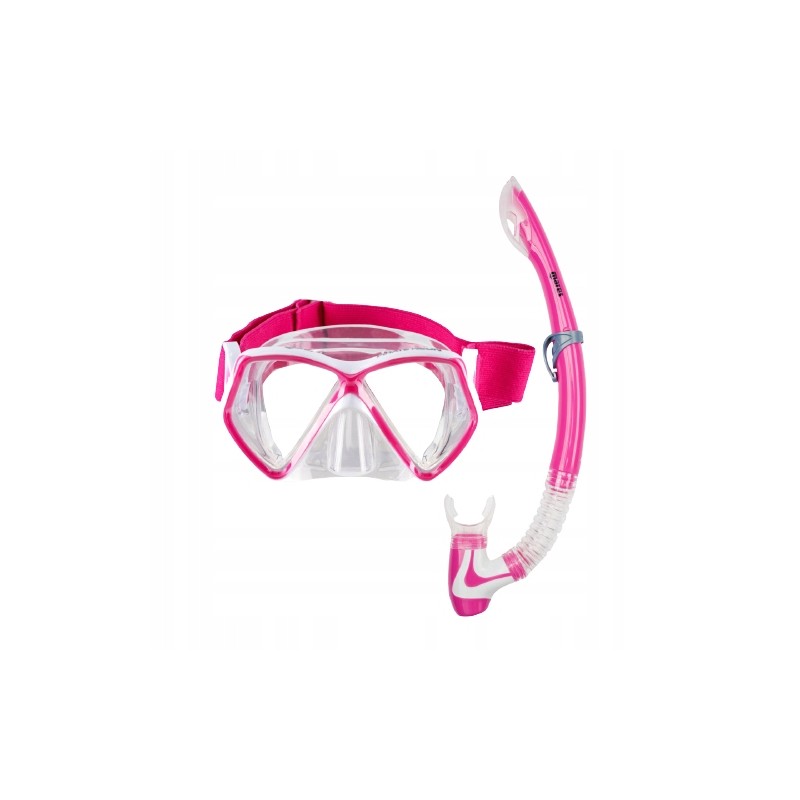 Zestaw do nurkowania dla dzieci Mares COMBO PIRATE NEON różowy