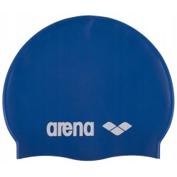Outlet Czepek silikonowy na basen Arena Classic niebieski unisex wygodny