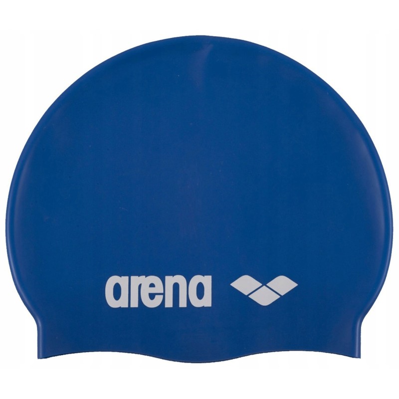 Outlet Czepek silikonowy na basen Arena Classic niebieski unisex wygodny