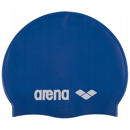 Outlet Czepek silikonowy na basen Arena Classic niebieski unisex wygodny