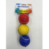 Schildkröt Funsports 970046 piłki tenisowe zestaw 3 sztuk Ø 7cm pianka PU