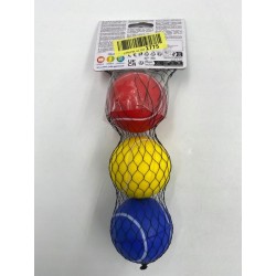 Schildkröt Funsports 970046 piłki tenisowe zestaw 3 sztuk Ø 7cm pianka PU