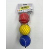 Schildkröt Funsports 970046 piłki tenisowe zestaw 3 sztuk Ø 7cm pianka PU